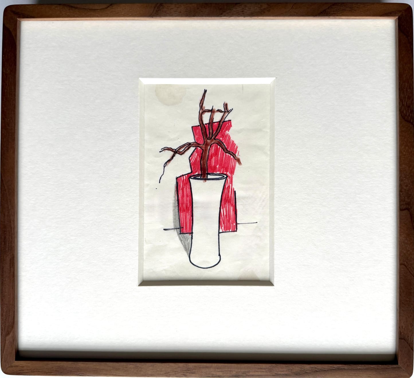 Patrick Caulfield, Untitled (vase)