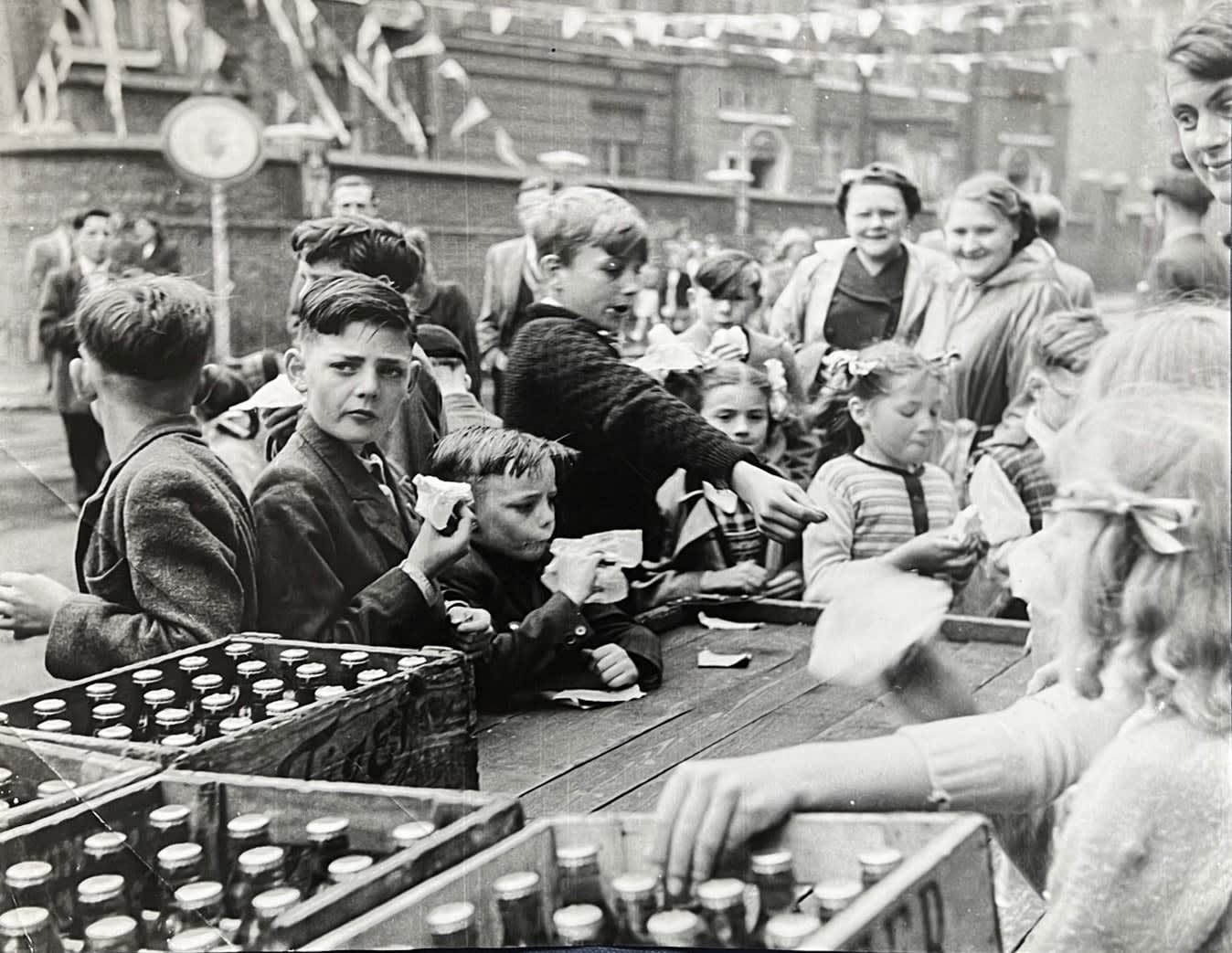 Nigel Henderson, Untitled (Coronation, Street Party 05) , 1953