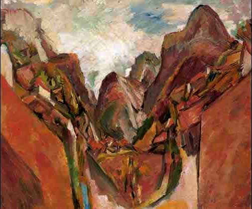 David Bomberg, Picos de Europa, Asturias, 1935