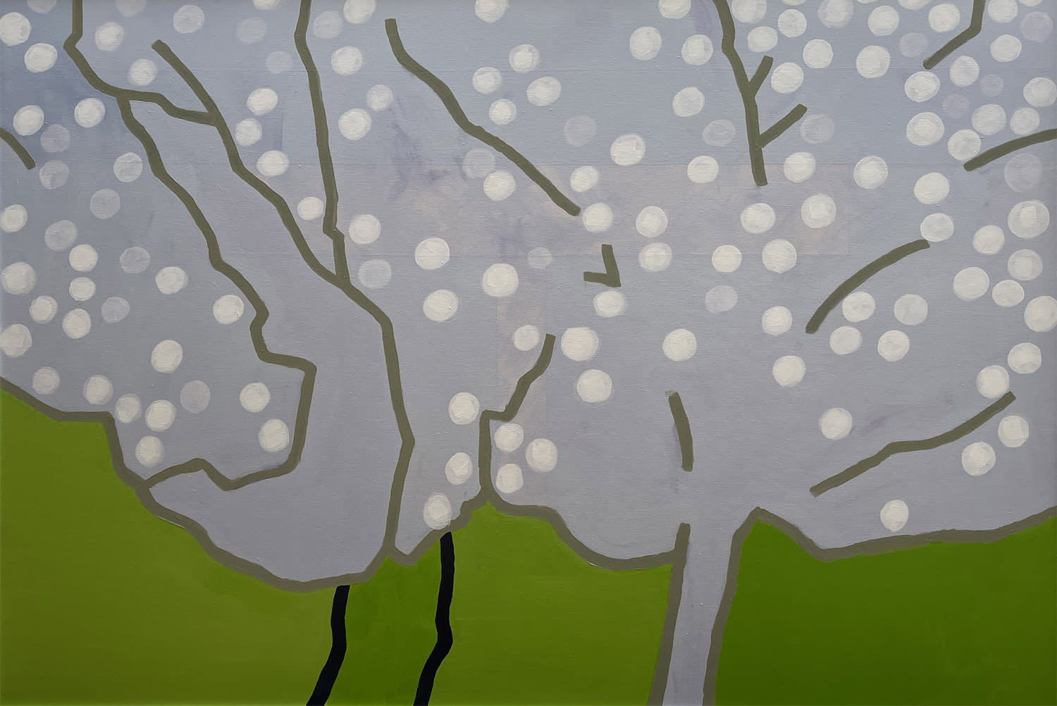 Derrick Greaves, Early Blossom, 2020