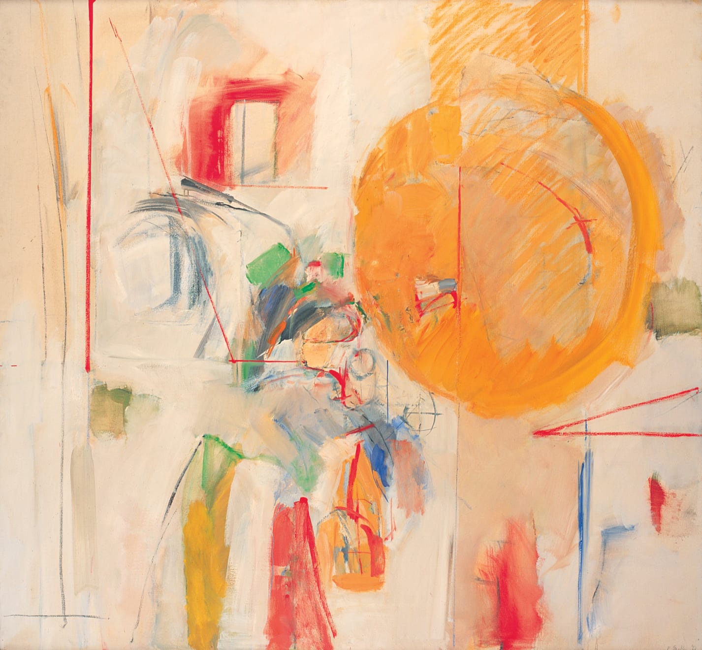 Robert Medley, Yellow Figuration I, 1964