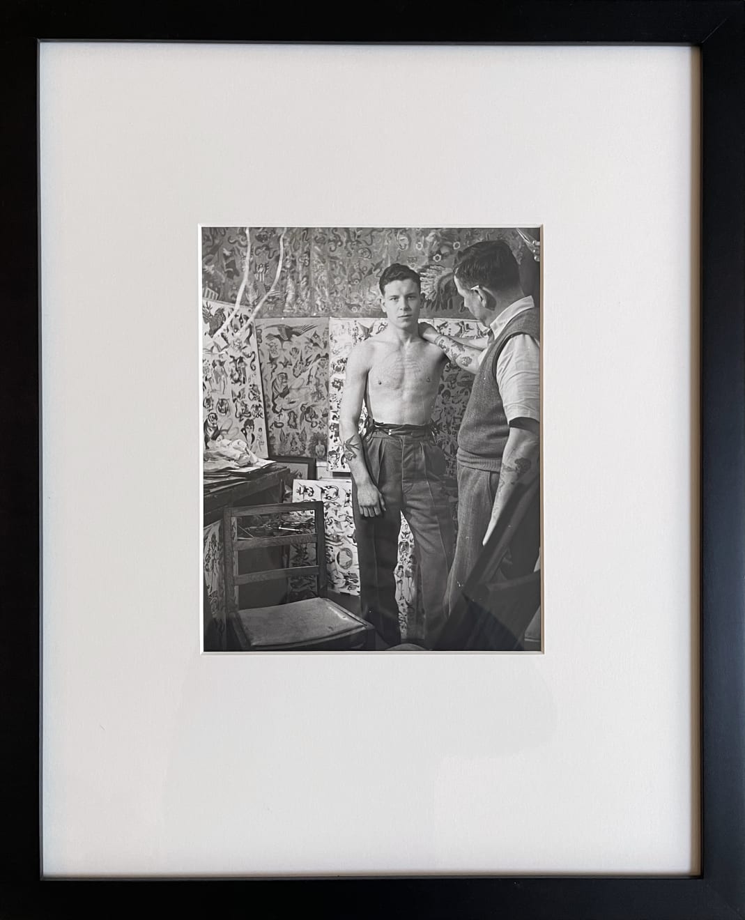 Nigel Henderson, Tattoo Shop, 1949-53