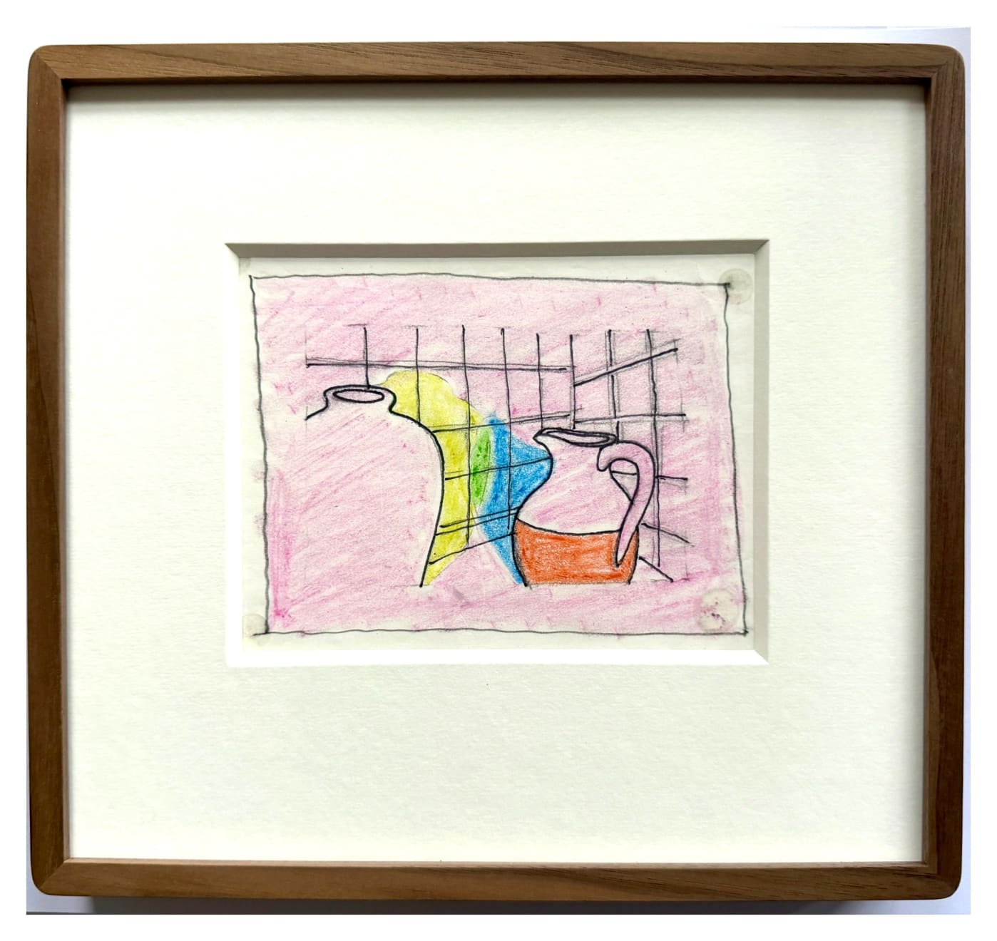 Patrick Caulfield, Untitled (jug and pot)