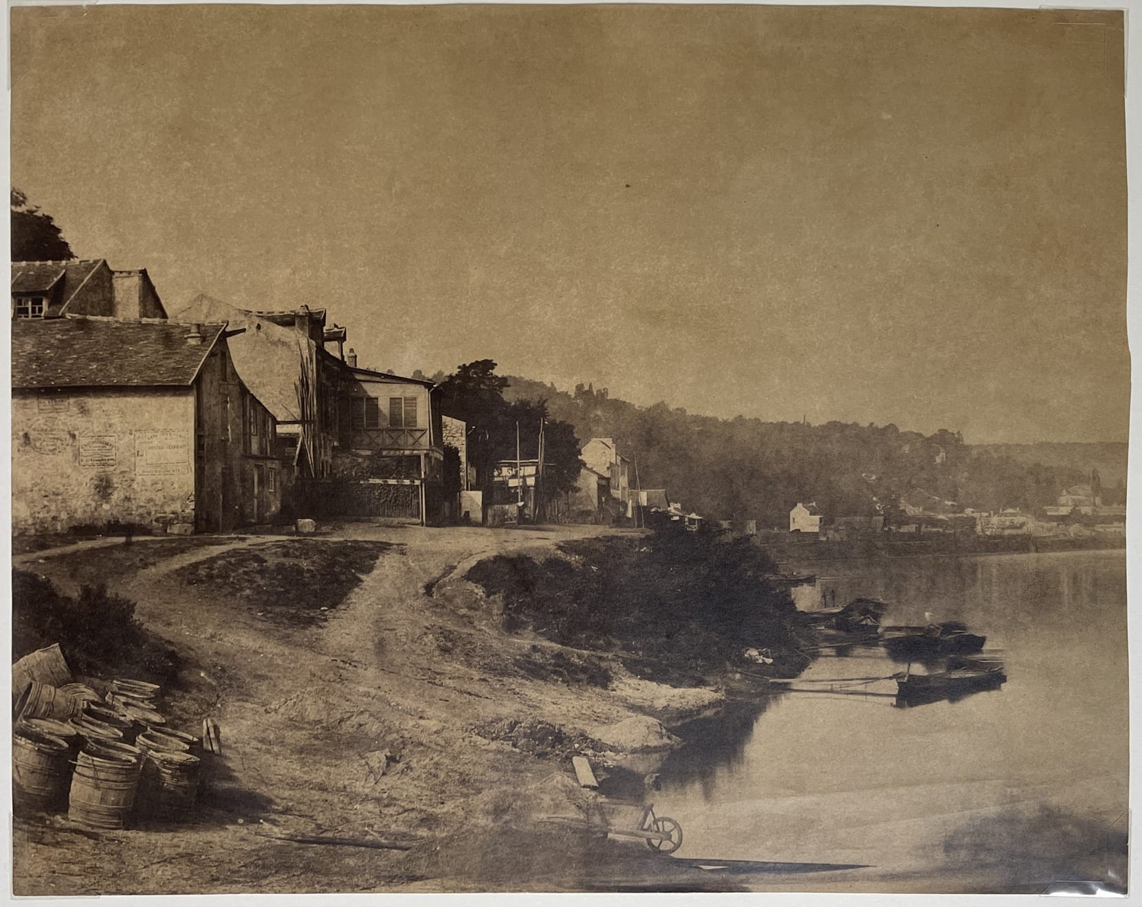 Henri-Victor Regnault, Sèvres et les Environs, Bords de la Seine , 1852-53