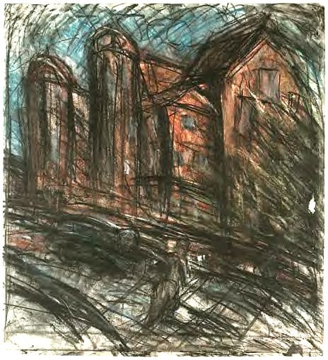 Leon Kossoff, School Building