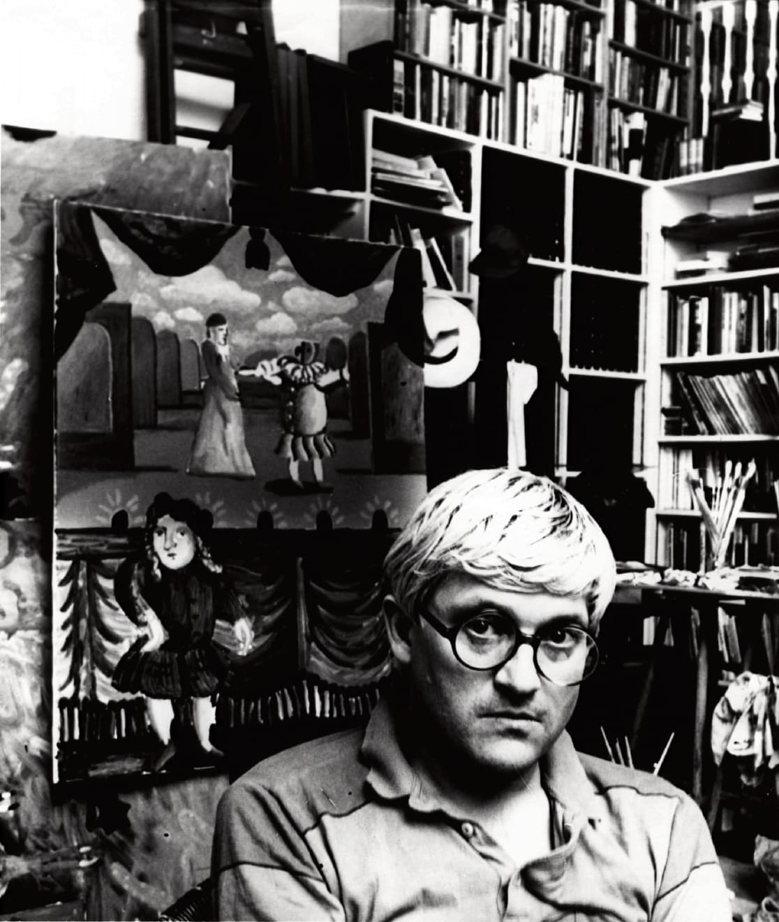 Bill Brandt, David Hockney, 1980, 1980