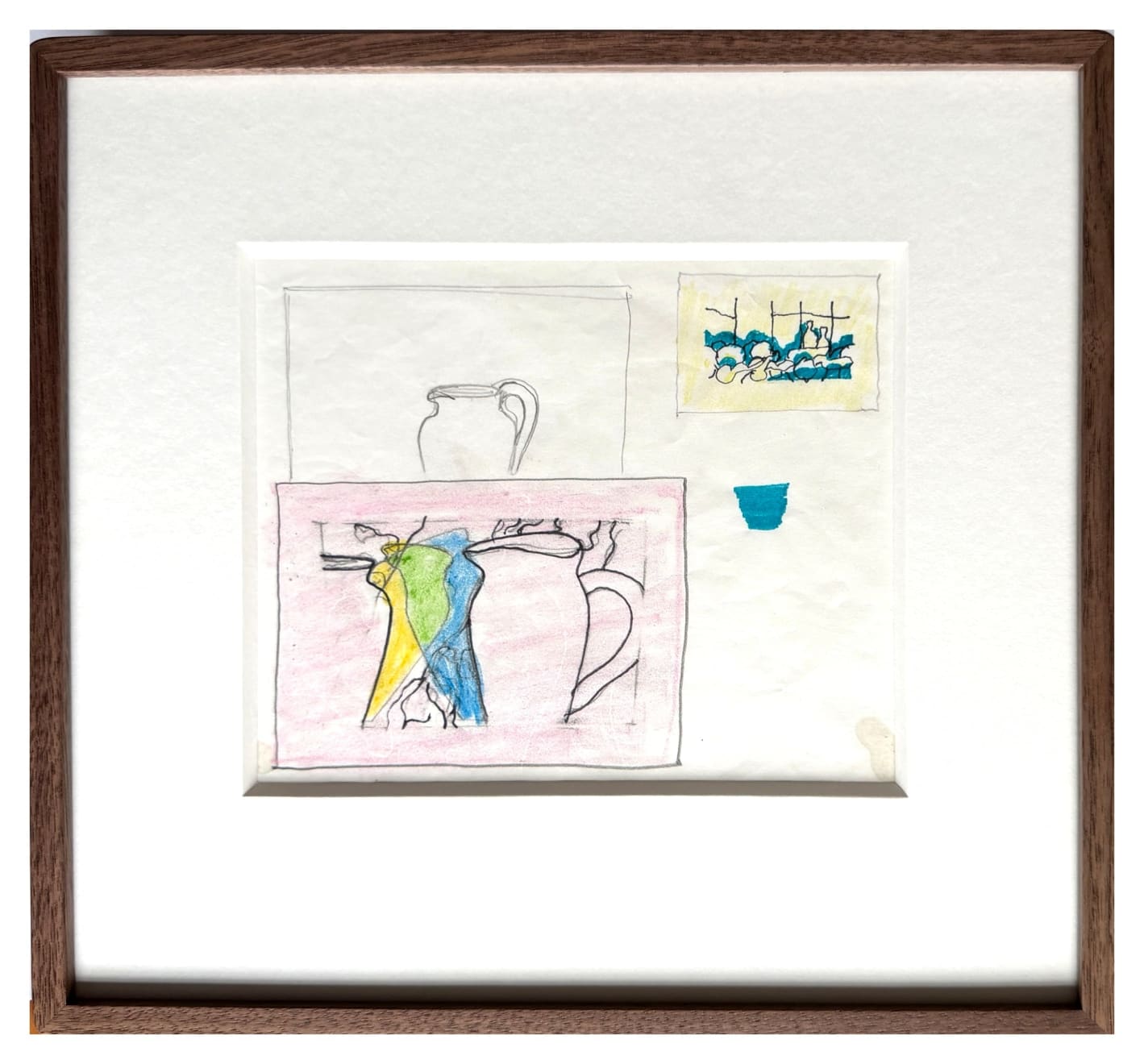 Patrick Caulfield, Untitled (two jugs)