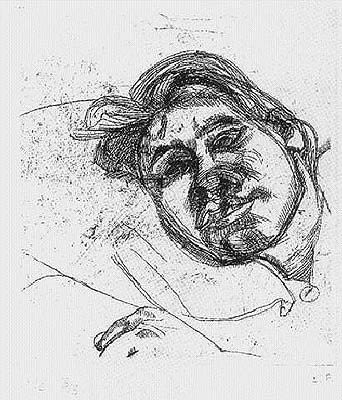 Lucian Freud, Bella, 1982