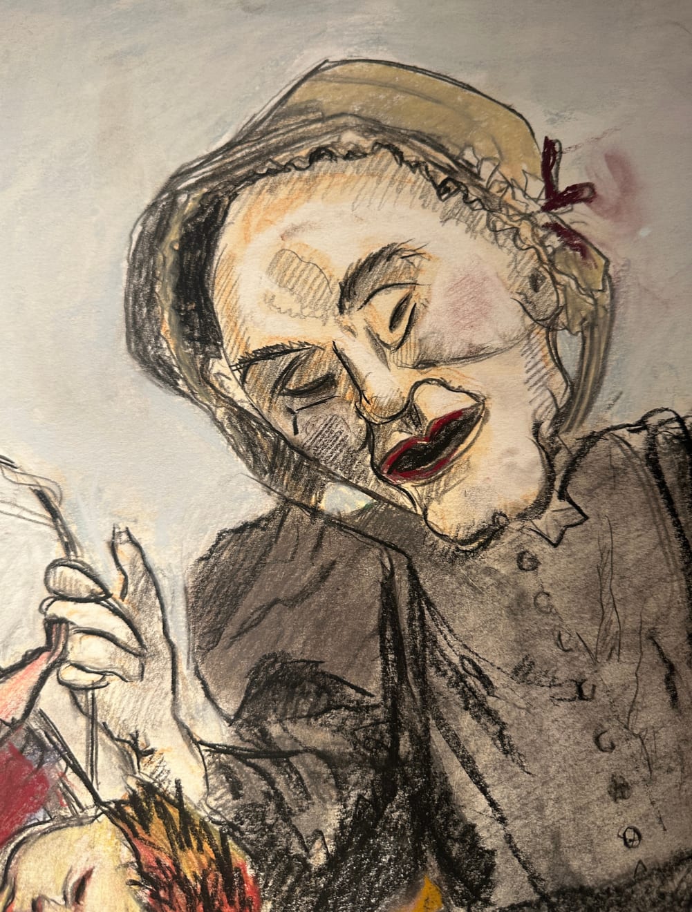 Paula Rego, Down the Well II, 2009
