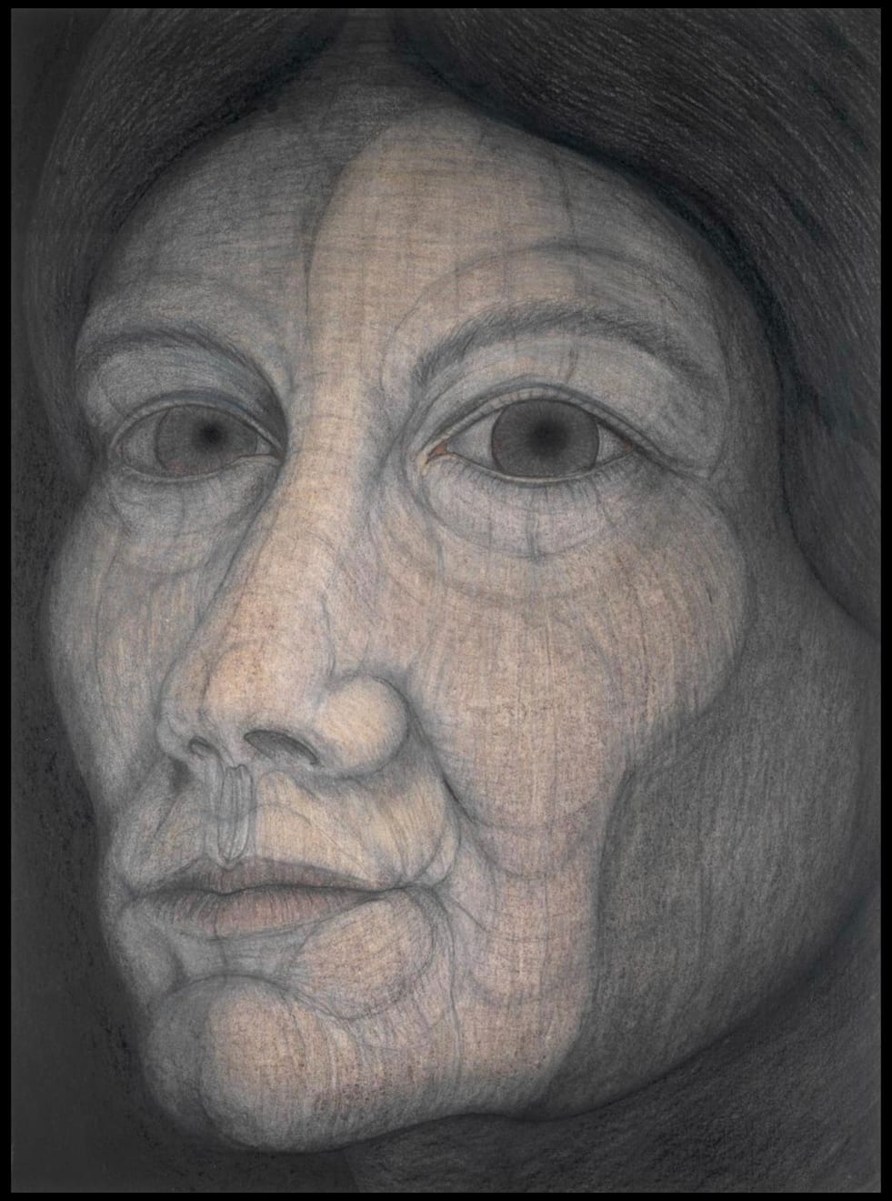 John Davies, Face/Shadow, 1986