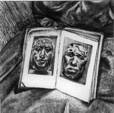 Lucian Freud, The Egyptian Book, 1994