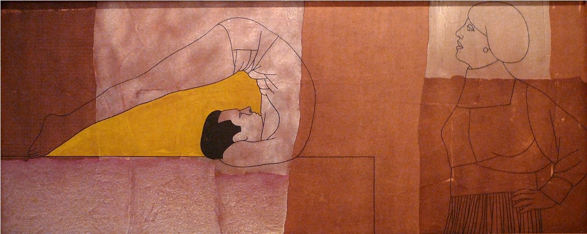 Derrick Greaves, The Actress Entertained, 1979