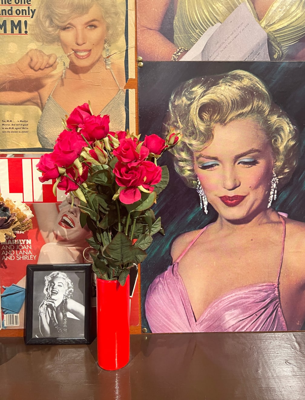 Peter Blake, Shrine to Marilyn Monroe, in a Texas Diner, 1990
