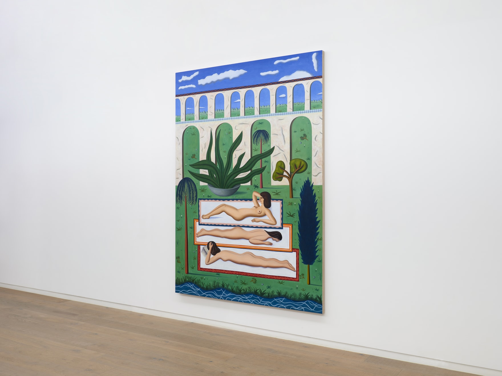 Jonathan Gardner, Sunbathers, 2019