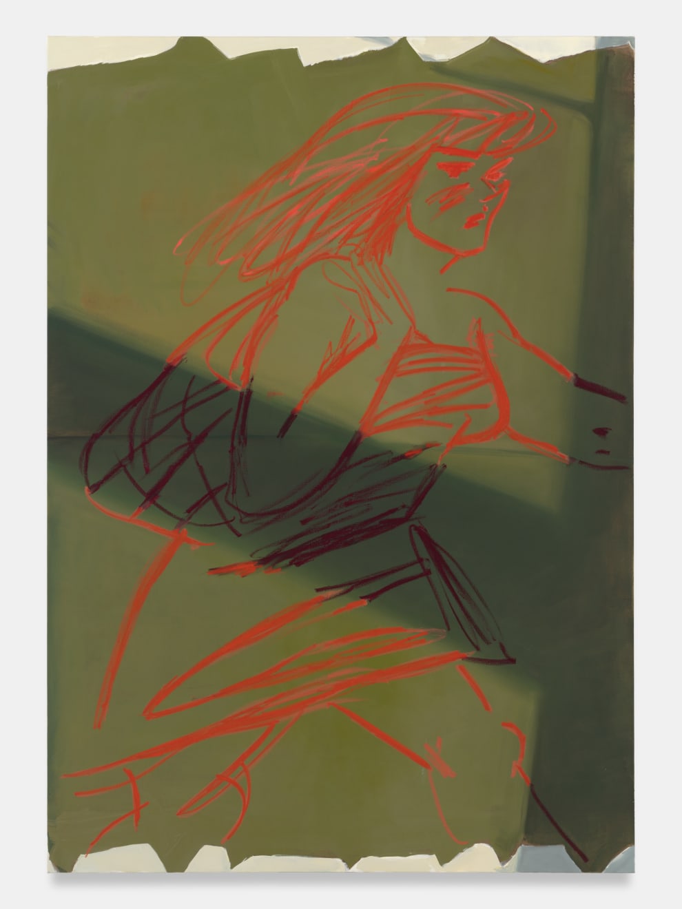 Ella Kruglyanskaya, Diagonal Shadow Walker, 2023