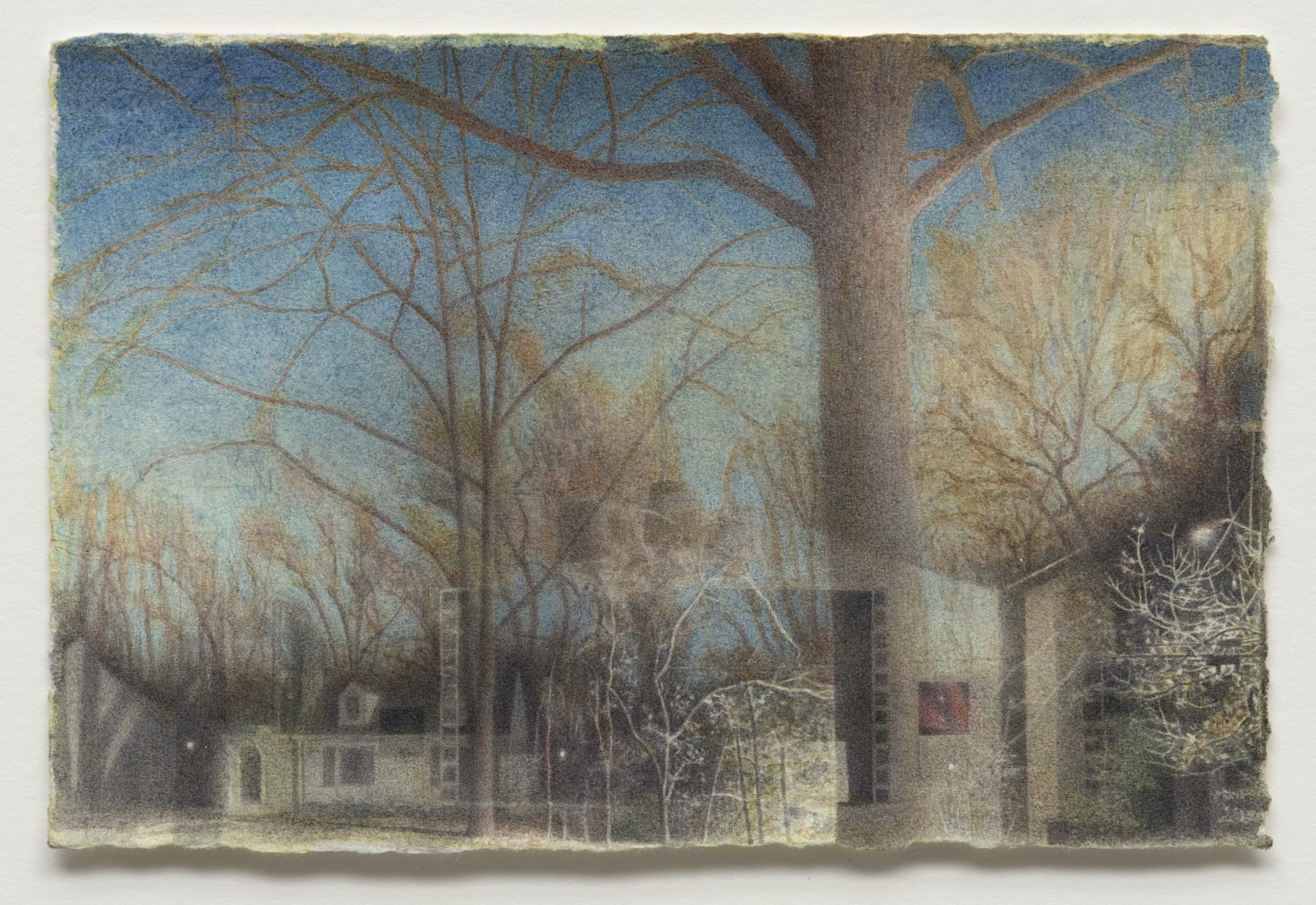 Charles Ritchie, Landscape with Four Lights, 2011-2017