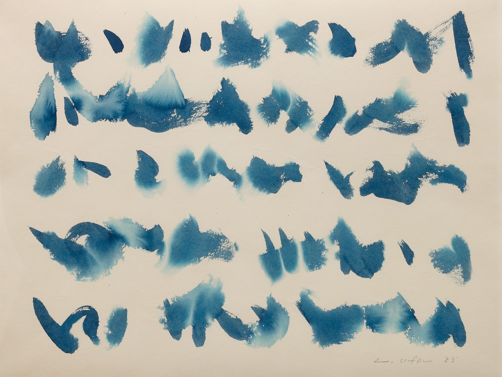 Lee Ufan, Untitled, 1983