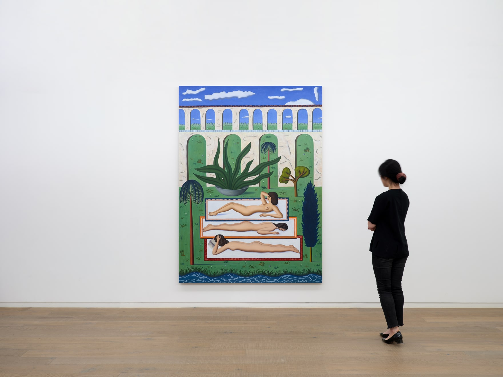 Jonathan Gardner, Sunbathers, 2019