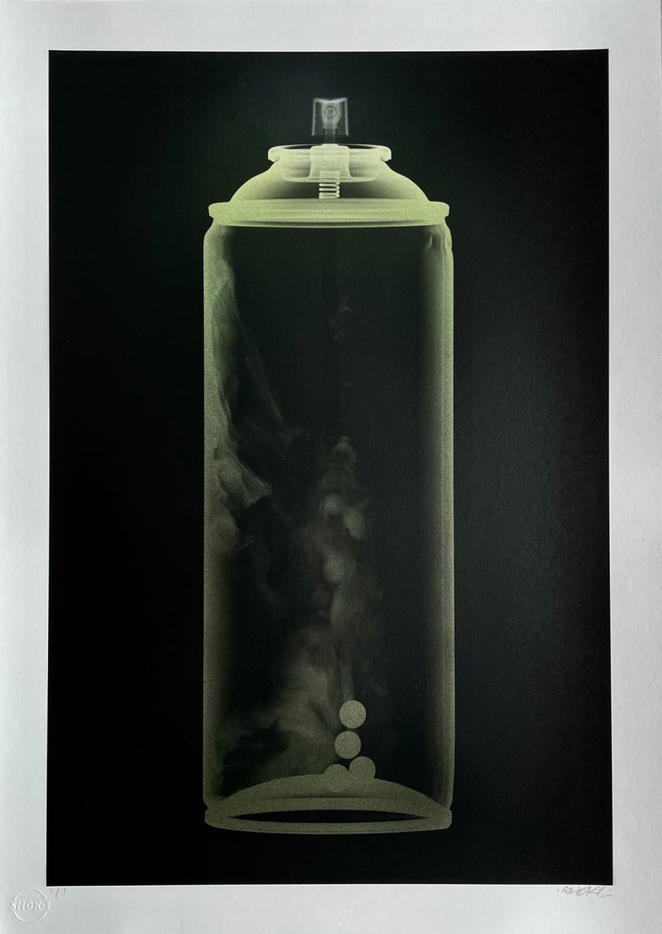 Shok-1, Can (Chiaroscuro Green Top), 2022