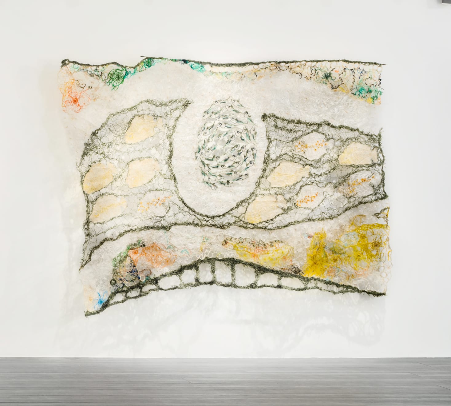 Ghost Net Collective, Curtain Fragment III, 2021/2022
