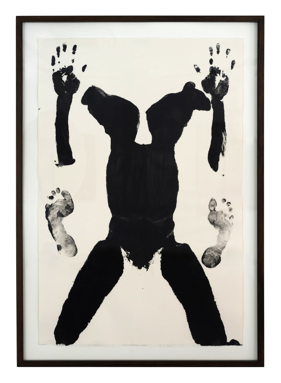 Gordon Bennett, Body Print D, 1994