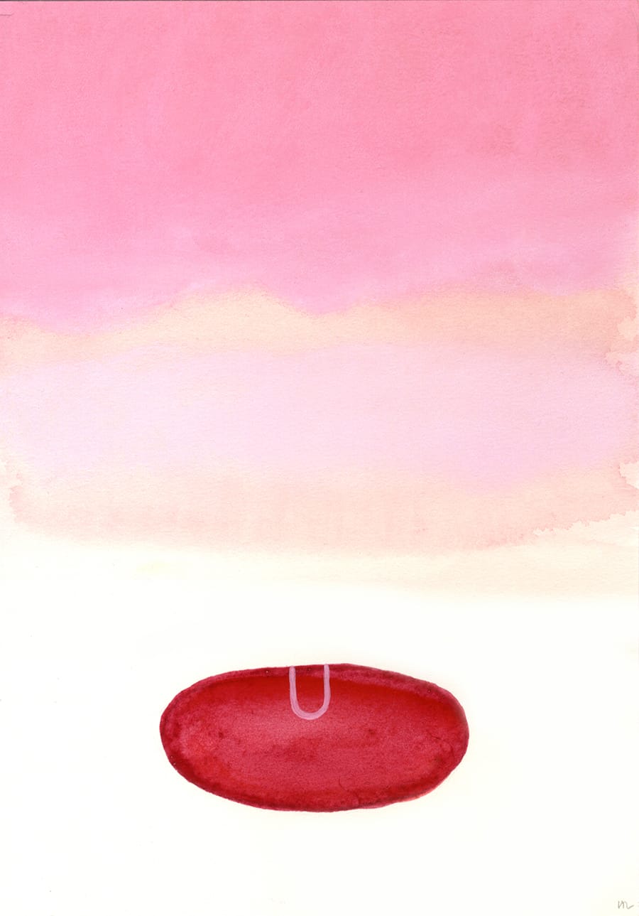 Hannah Luxton, Dreampool Study (Rose) I, 2020