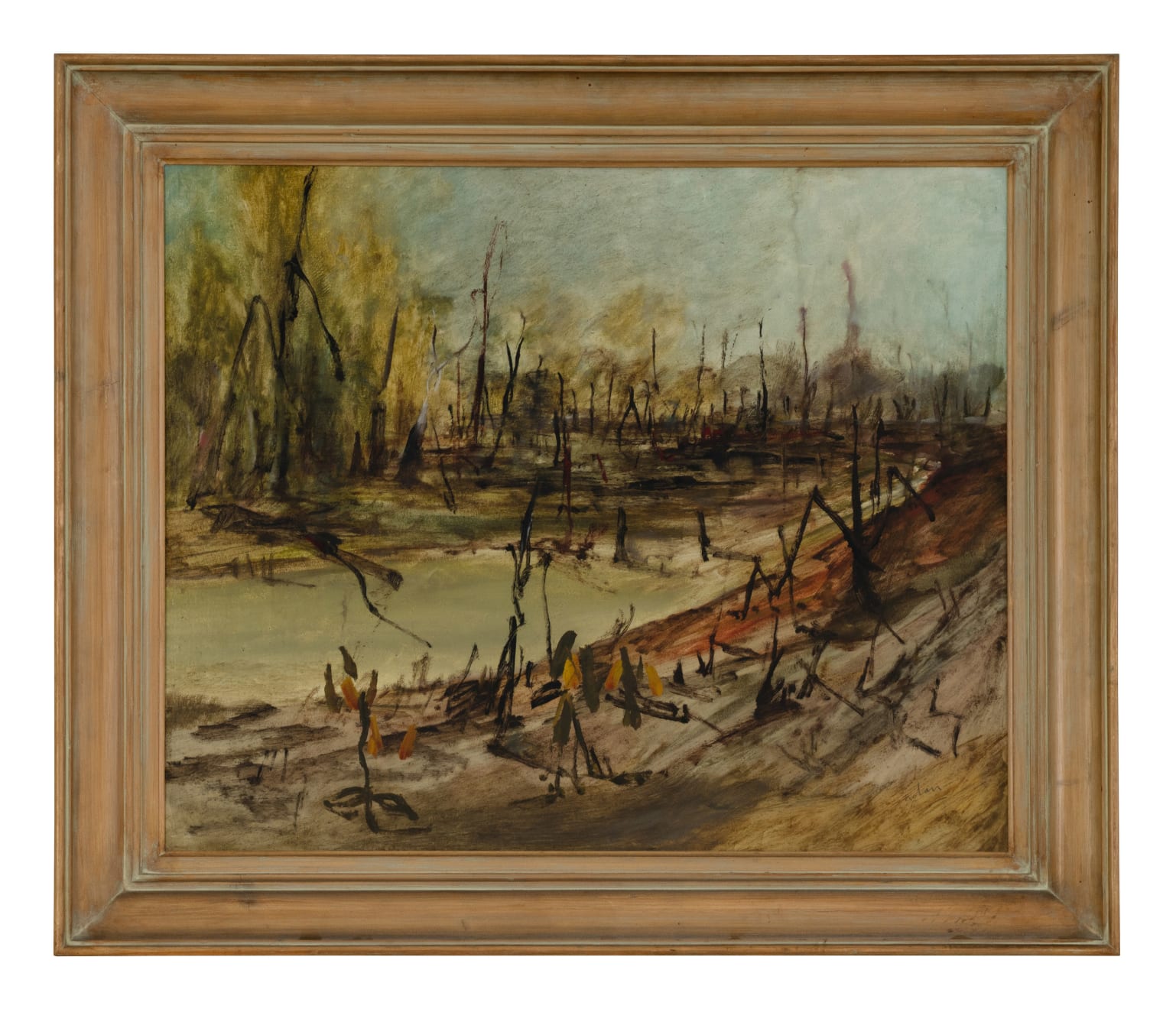 Sidney Nolan, After The Bushfire, 1950