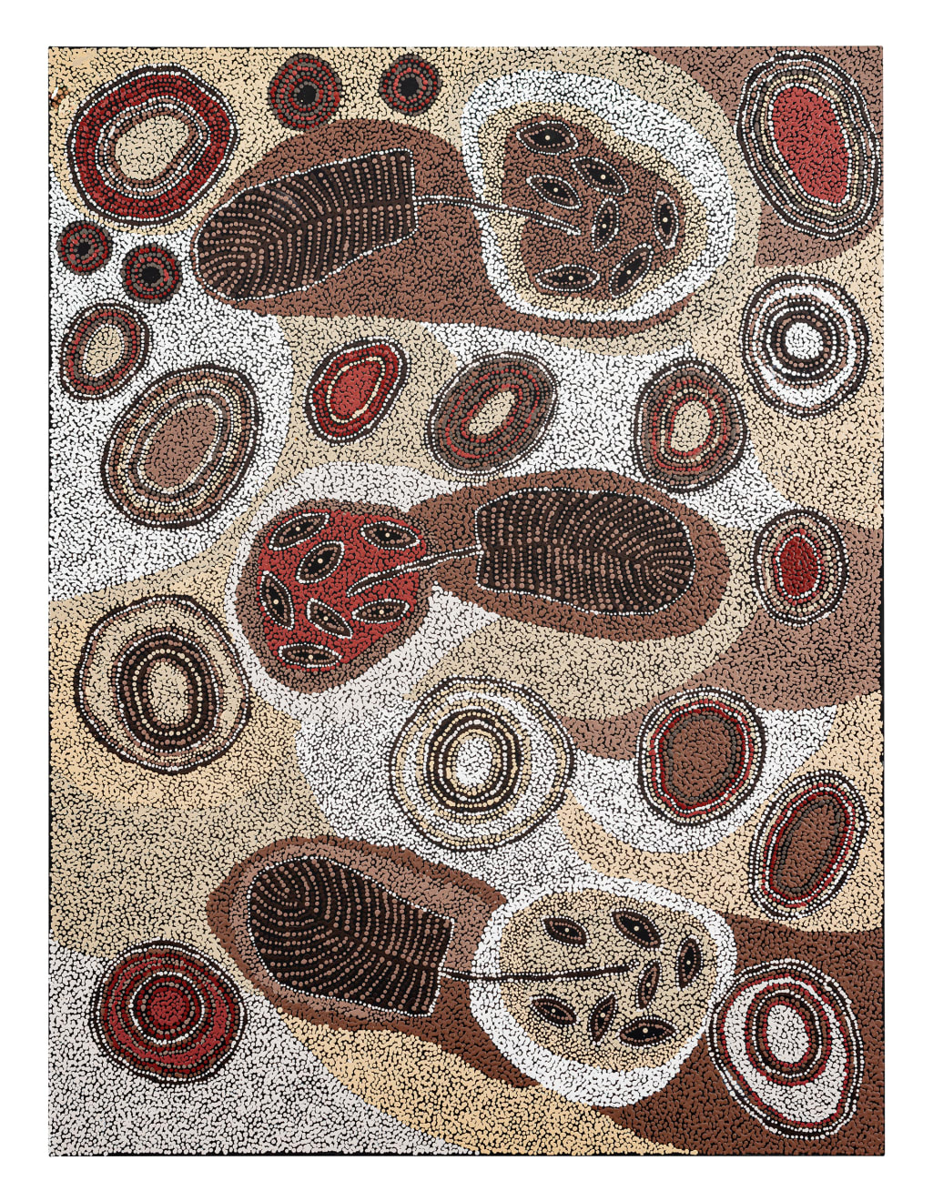 Alison Munti Riley, Wanganu (Damper Seed) II, 2024