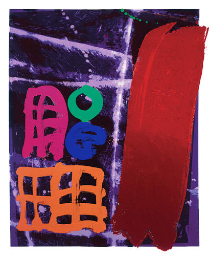 Albert Irvin RA OBE, Pandora II, 1999