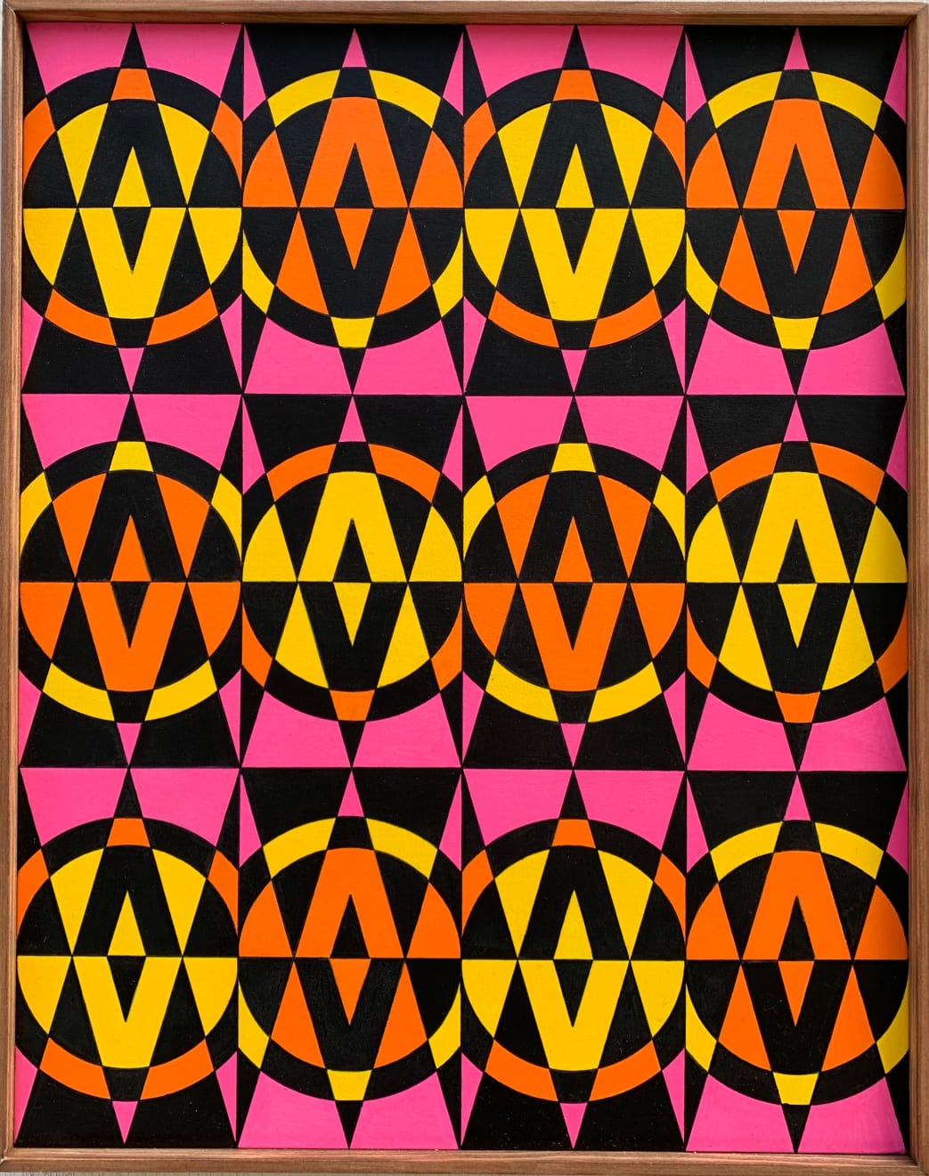 Dominic Beattie, Tiled Paintings VII, 2022