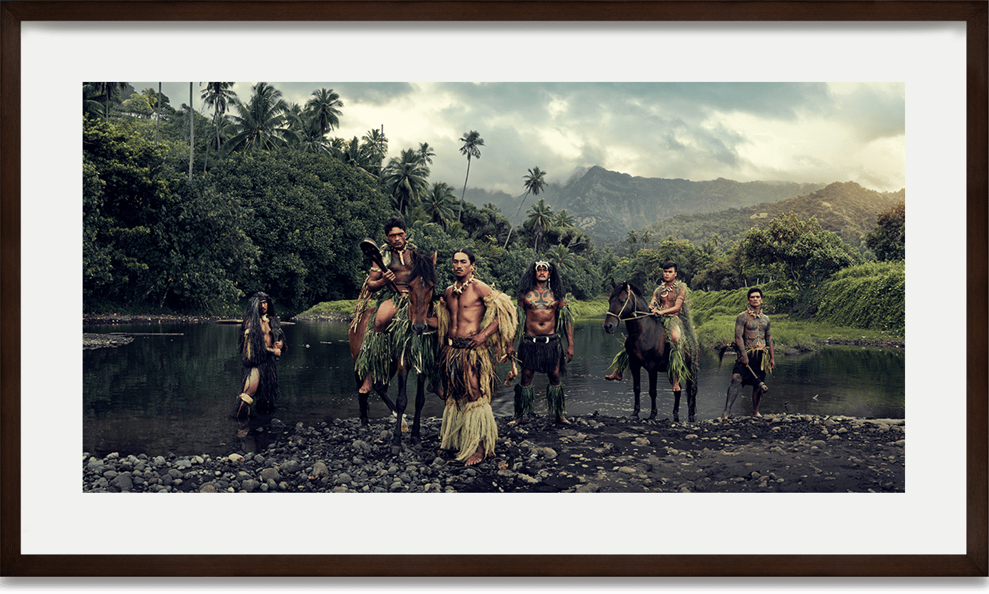 Jimmy Nelson, Marquesans | Vaioa river, Atuona, Hiva Oa, Marquesas Islands, French Polynesia, 2016