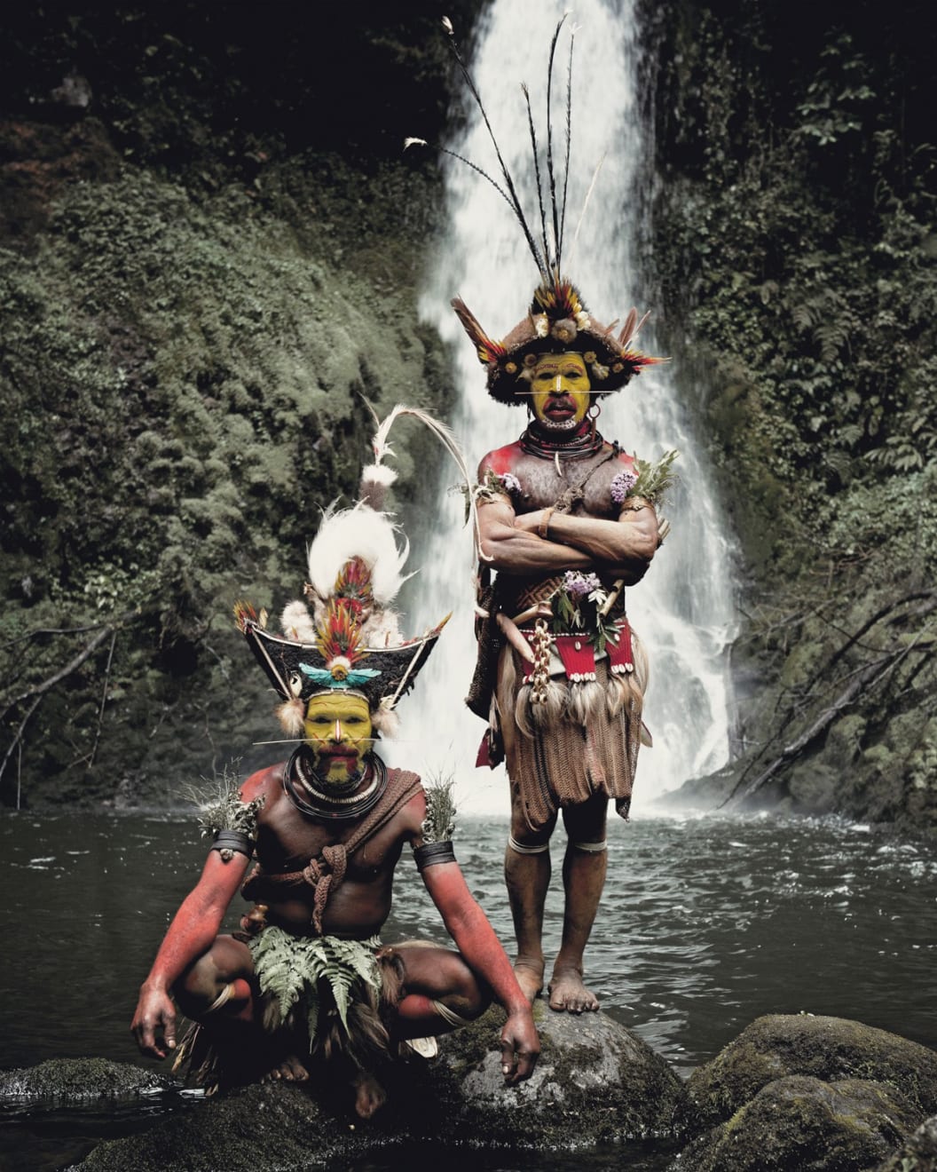 Jimmy Nelson, Huli Wigmen | Ambua Falls, Tari Valley | Papua New Guinea, 2010