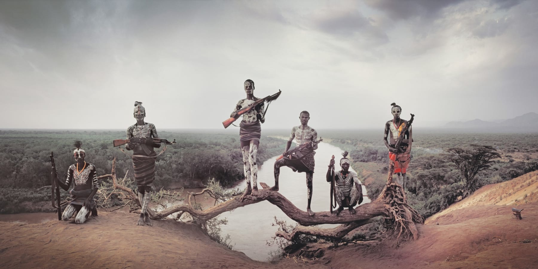 Jimmy Nelson, Akree, Bona, Magid, Locharia, Garo & Gobo, Karo | Korcho Village, Omo Valley | Ethiopia, 2011