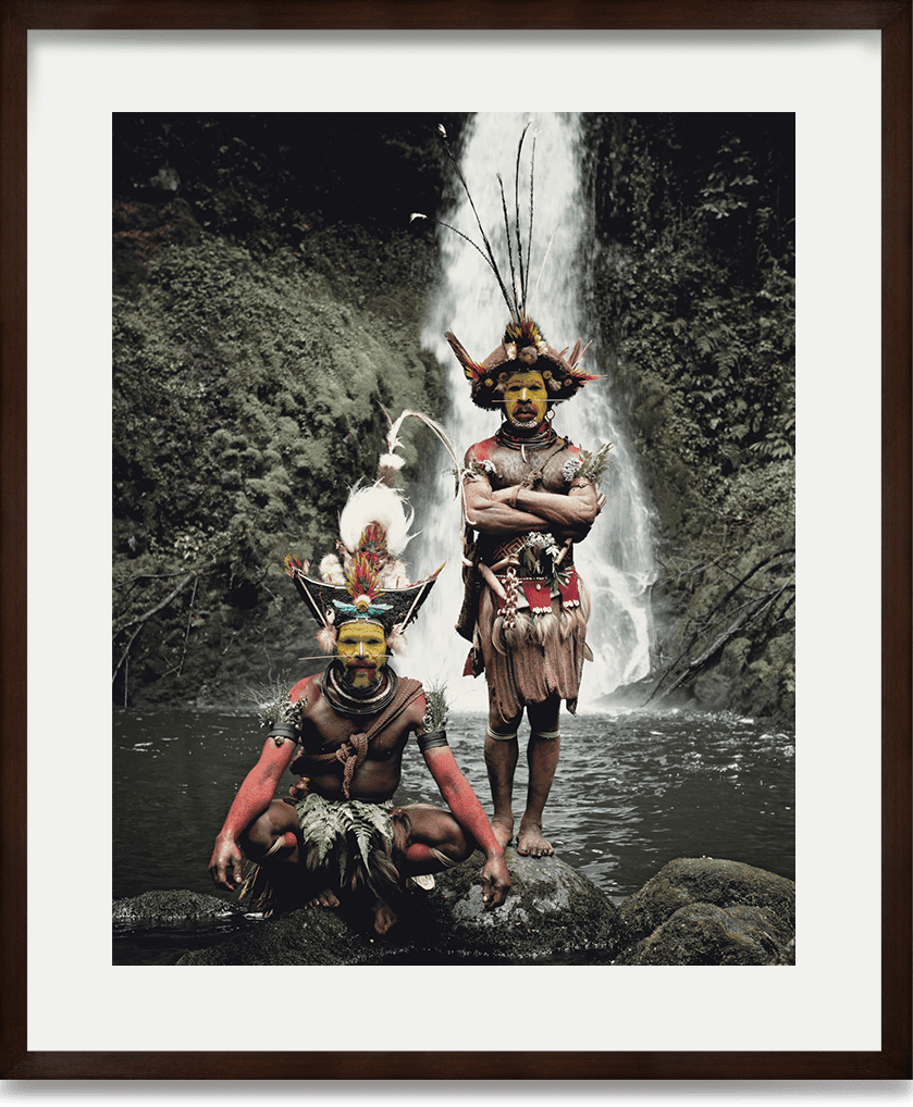 Jimmy Nelson, Huli Wigmen | Ambua Falls, Tari Valley | Papua New Guinea, 2010