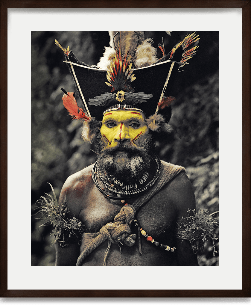 Jimmy Nelson, Kati Hirawako, Huli Wigmen | Ambua Falls, Tari Valley | Papua New Guinea, 2010