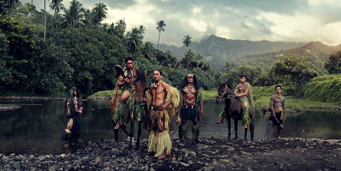 Jimmy Nelson, Marquesans | Vaioa river, Atuona, Hiva Oa, Marquesas Islands, French Polynesia, 2016