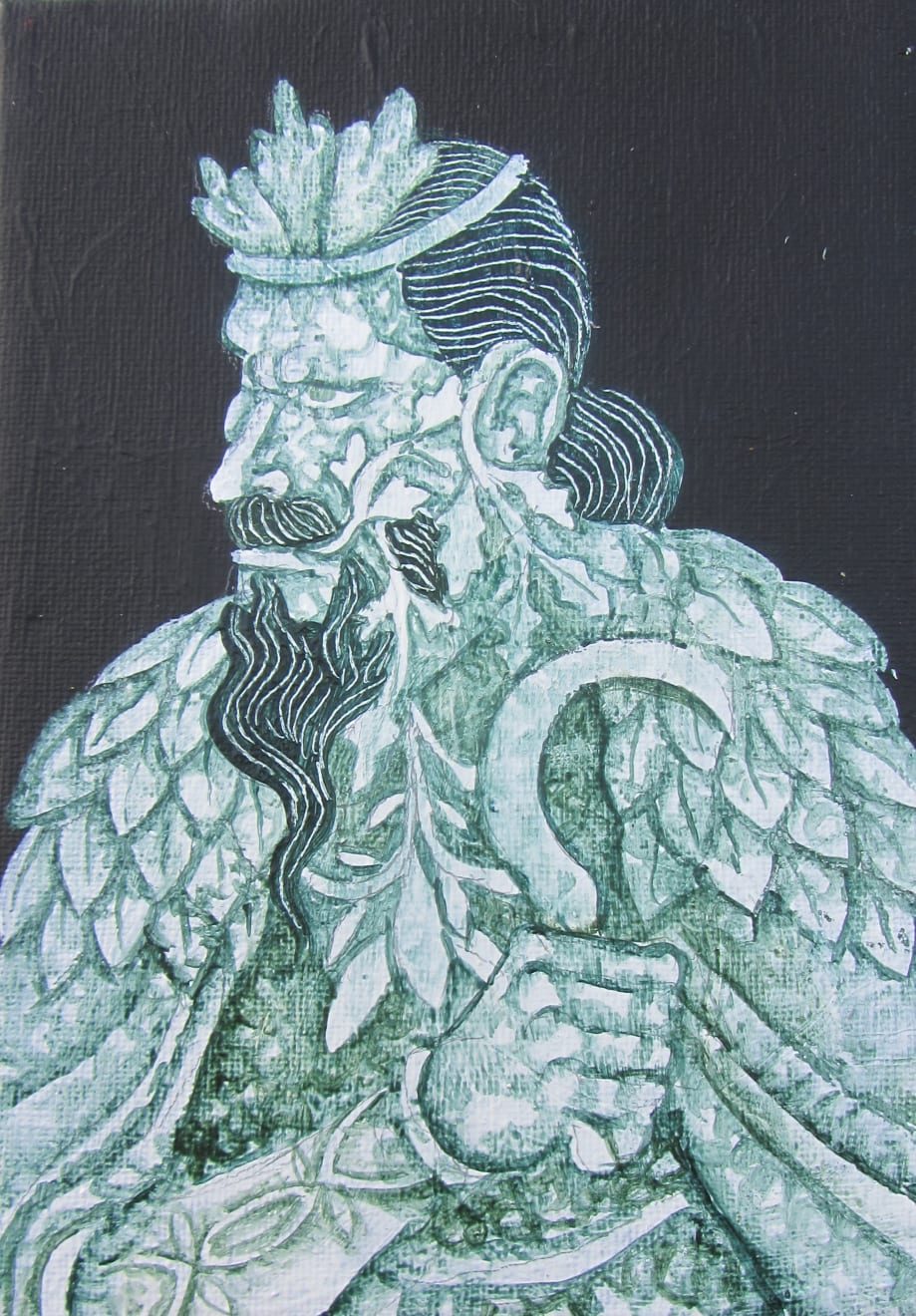 Machine, Green Man, 2022