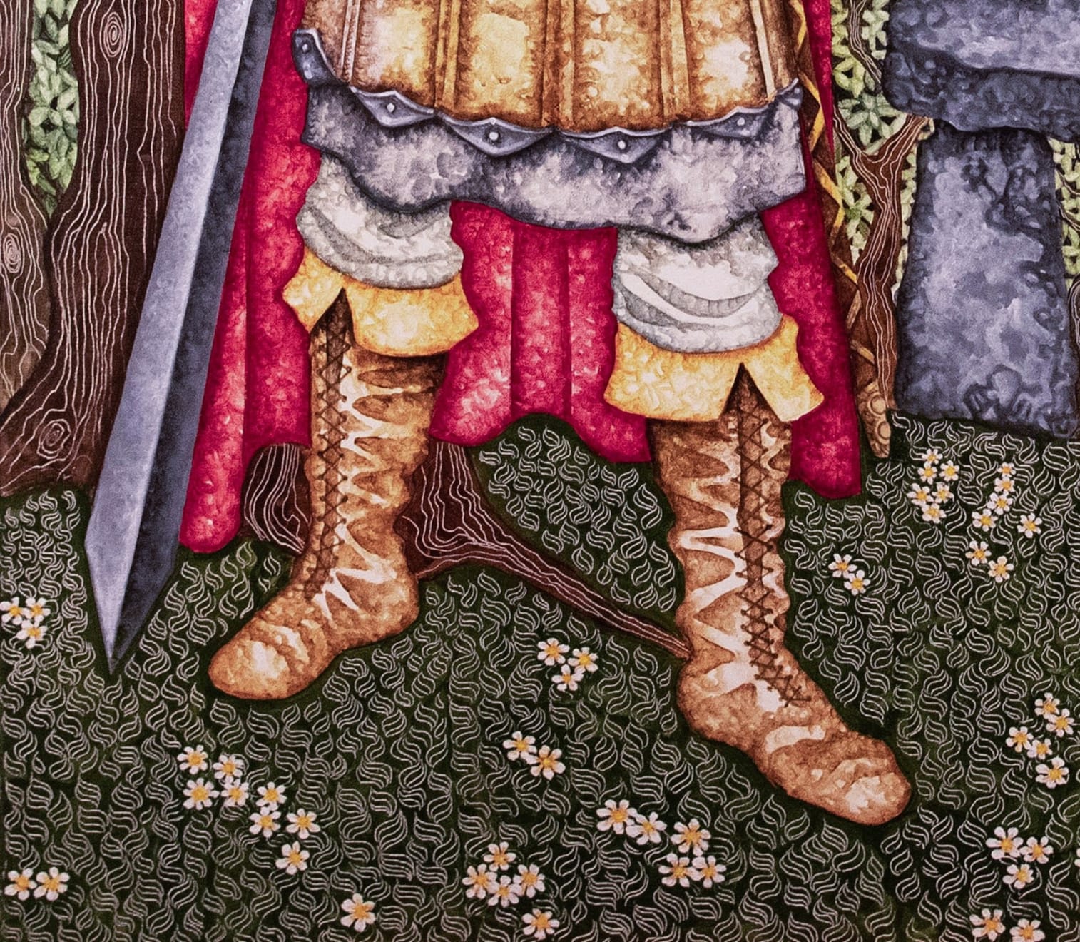 Joe Machine, The Meeting of Arthur and Merlin, 2019