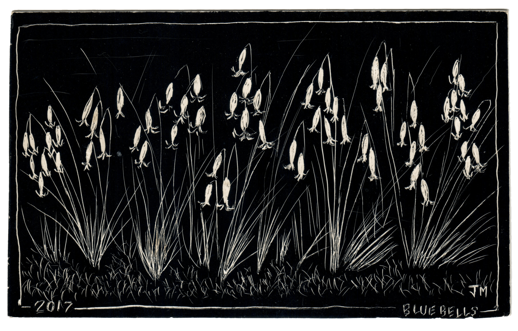 Joe Machine, Bluebells, 2017