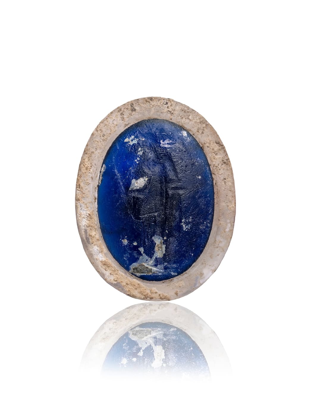 Greek, A large Greek rock crystal and glass ring, Hellenistic, circa 3rd - 2nd century BC