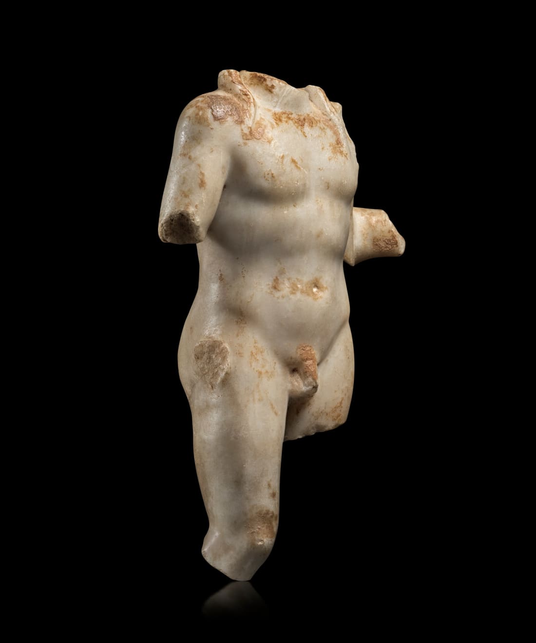 Roman, A Roman marble torso of Apollo, Circa 2nd - 3rd century AD