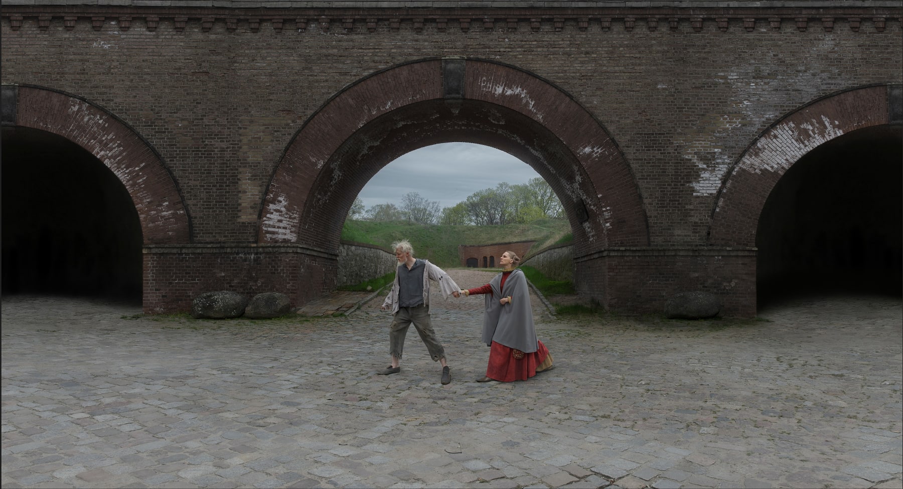 Katerina Belkina, Two Towers (Triptych), 2019