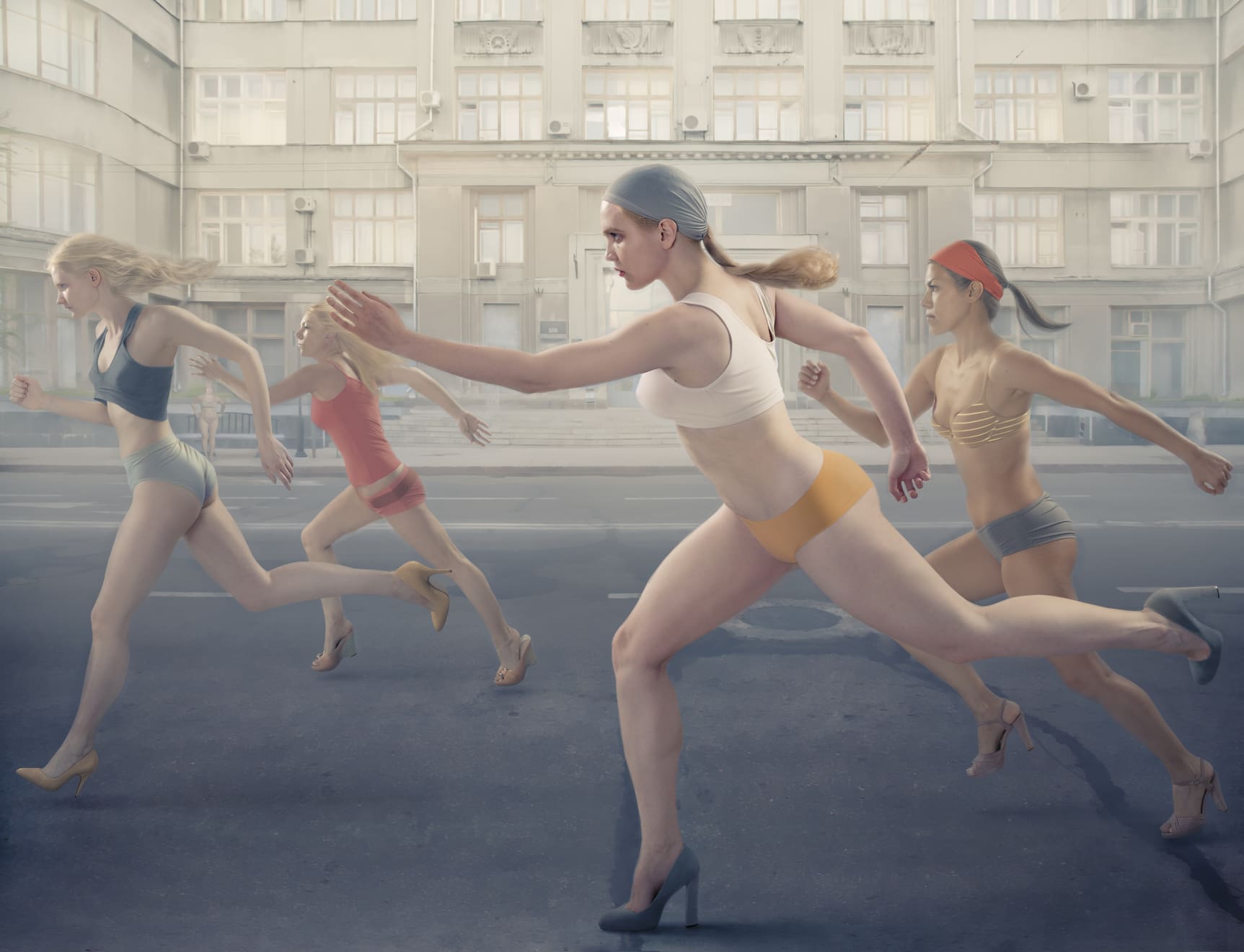Katerina Belkina, The Race, 2014