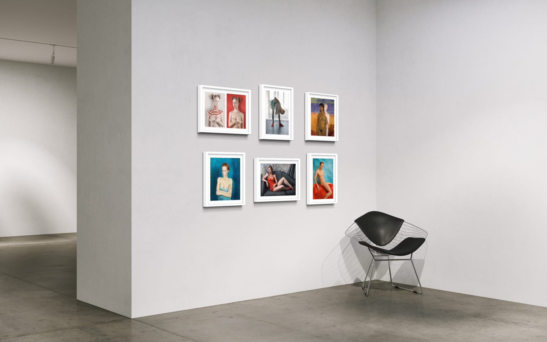Katerina Belkina, For Kahlo. White / For Kahlo. Red, 2007