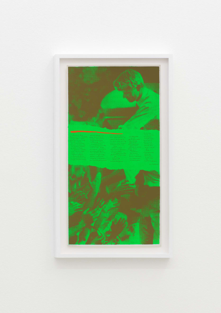 Corita Kent, i'm glad i can feel pain, 1969