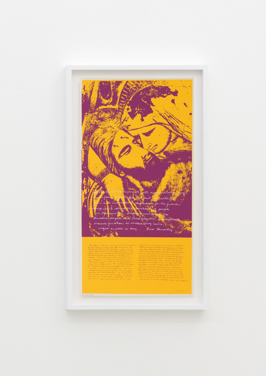 Corita Kent, pieta 1969, 1969