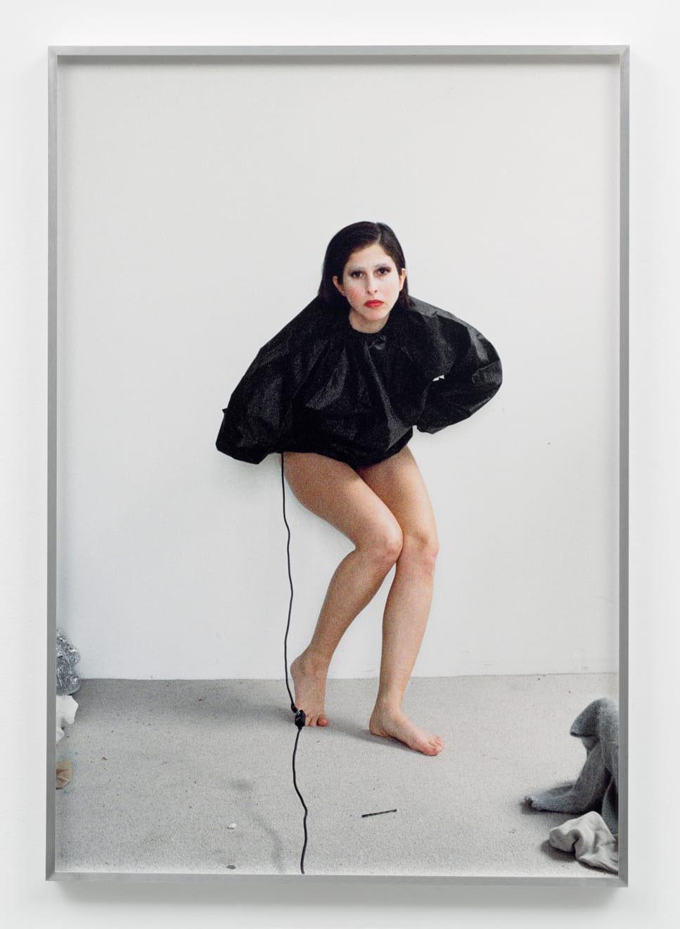 Talia Chetrit, Self-portrait (Corey Tippin make-up #2), 2017
