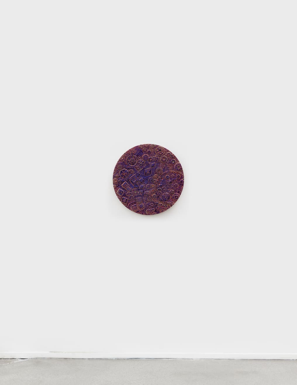 Pae White, Toing & Froing, Black Cherry w/ Violet, 2020