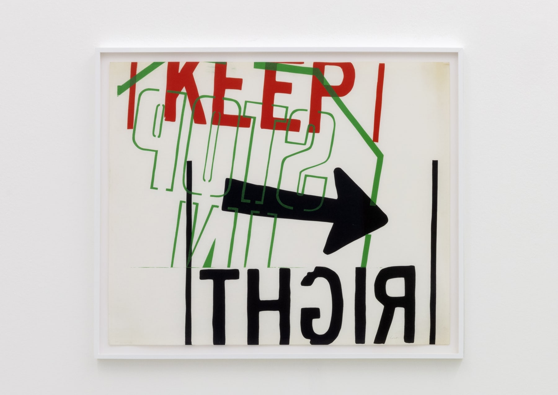 Corita Kent, left, 1967