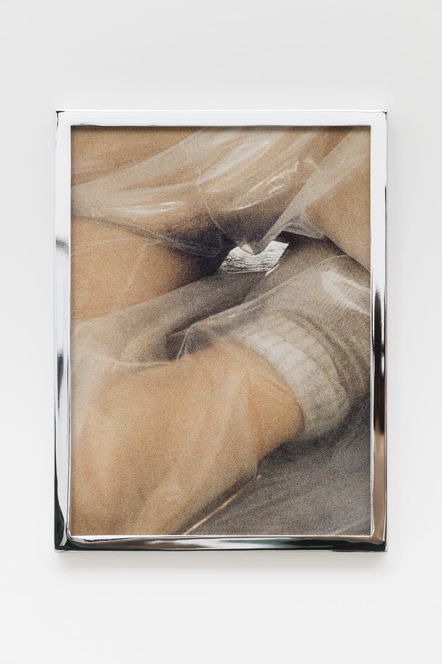 Talia Chetrit, Plastic/Sock, 2016